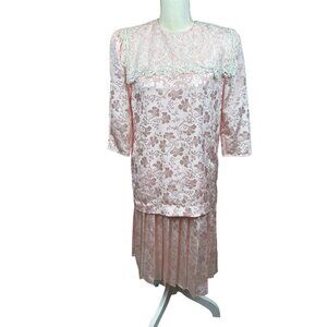 Nilani dress, size 6, floral, feminine, cottagecore, maxi length, romantic, lace